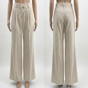 rag & bone Cream Wide-Leg Pants, Women’s Size 2 (fits like size 4)